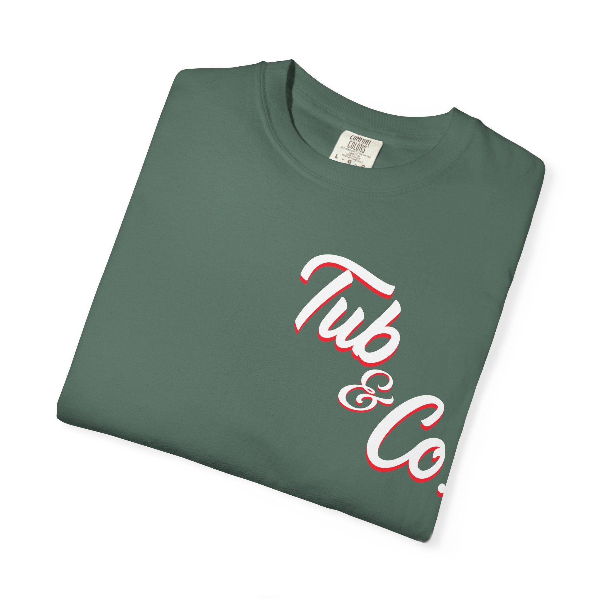 The Tub & Co. Red Drop One Tee