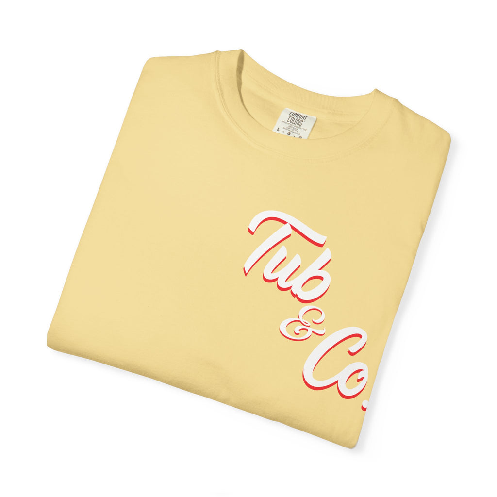The Tub & Co. Red Drop One Tee