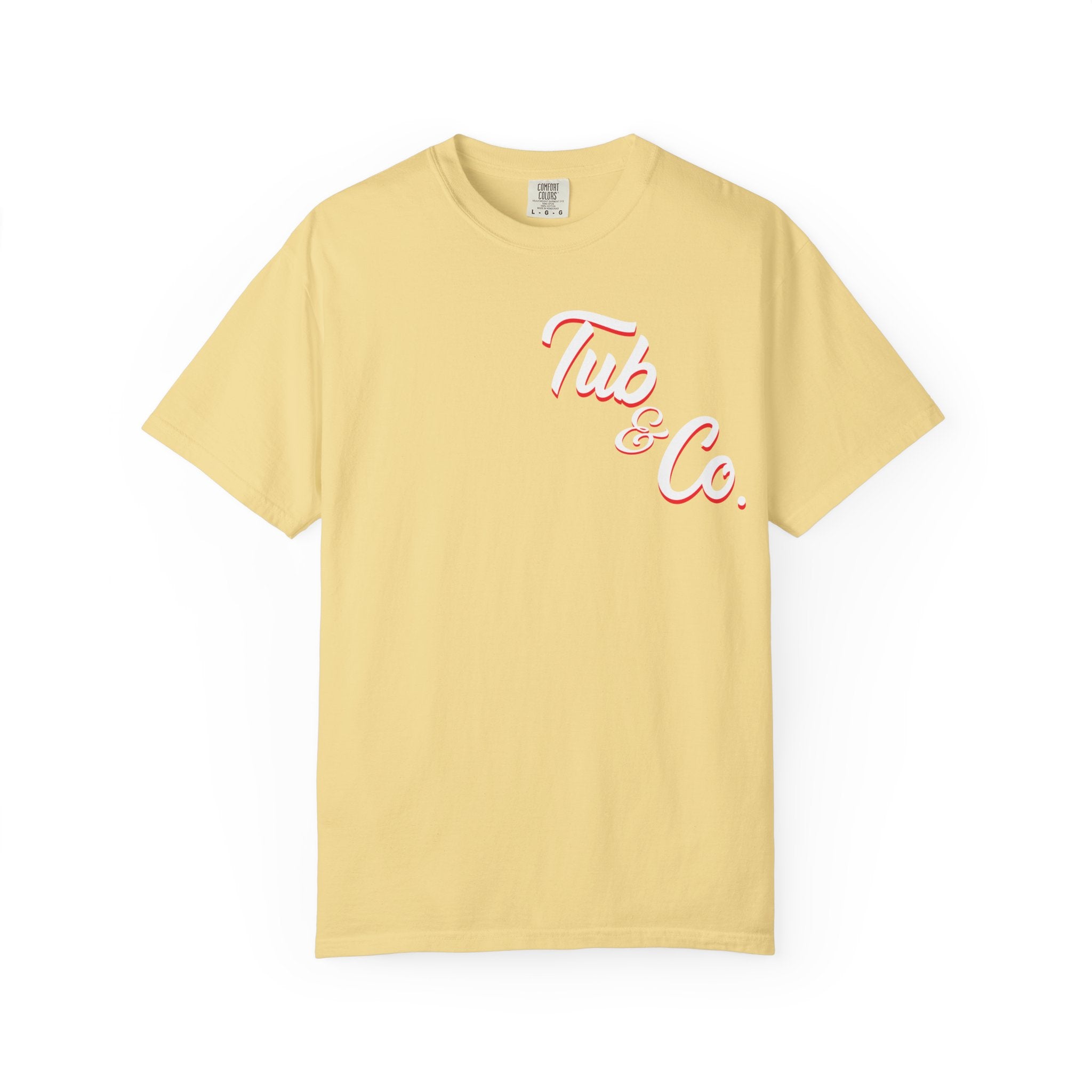 The Tub & Co. Red Drop One Tee
