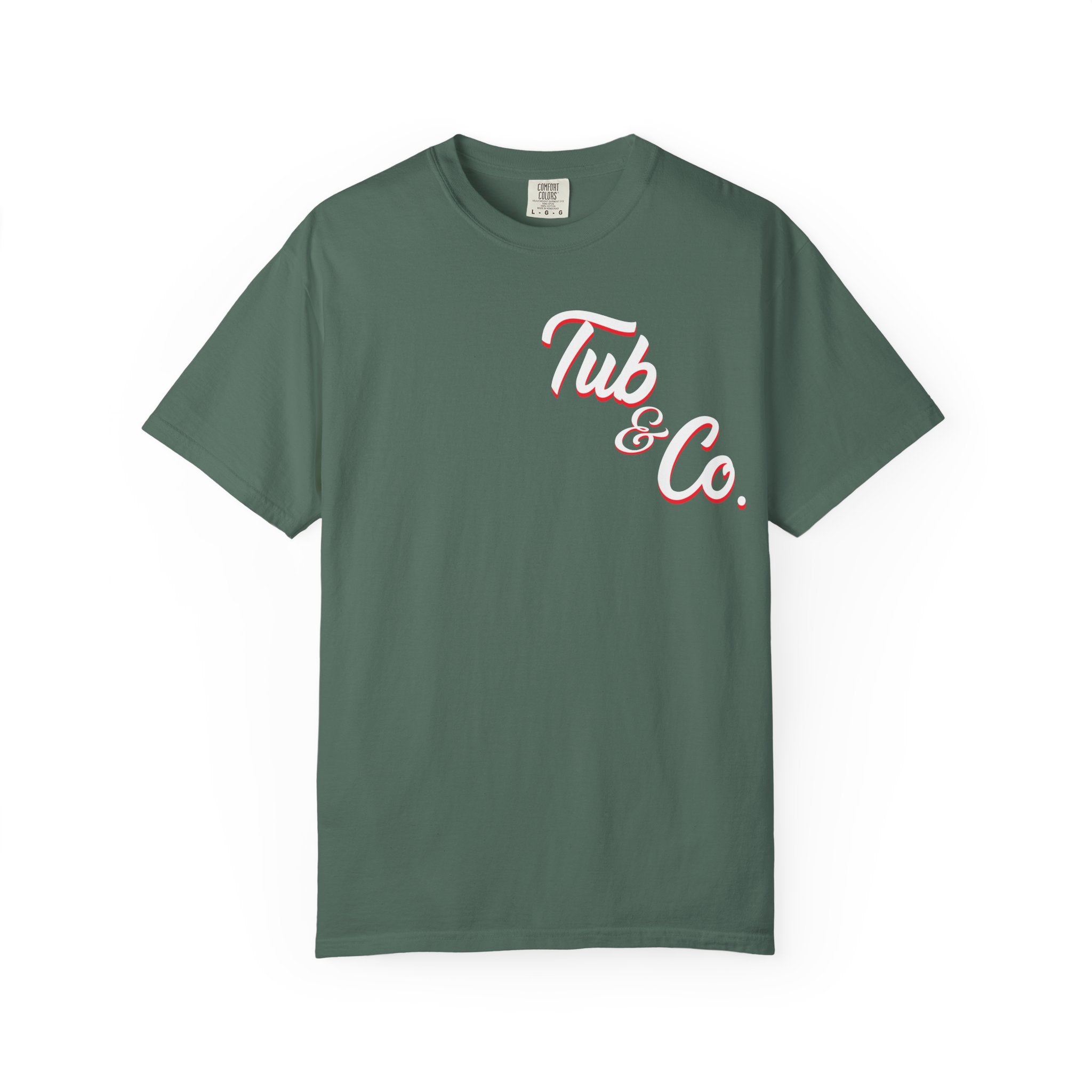The Tub & Co. Red Drop One Tee
