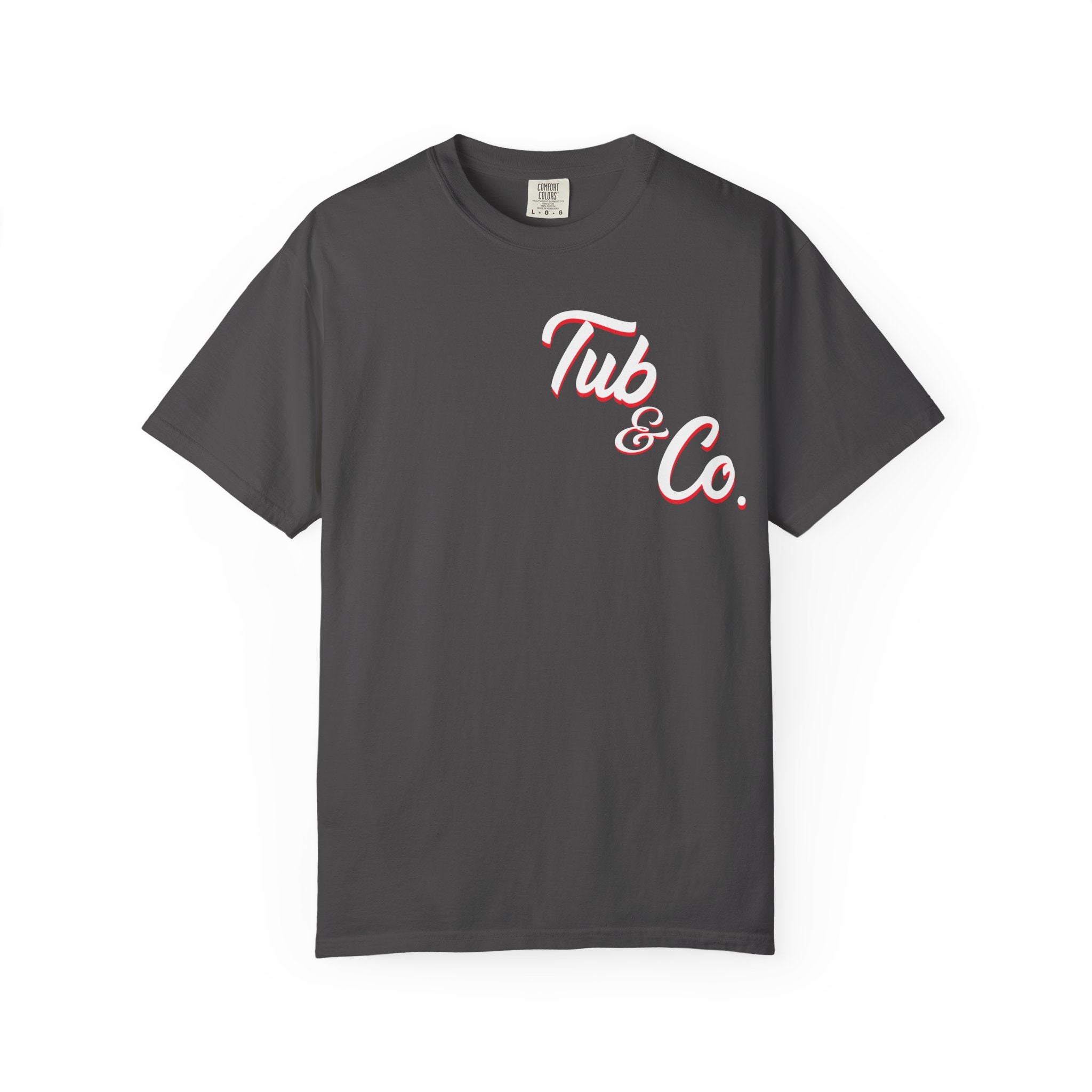The Tub & Co. Red Drop One Tee