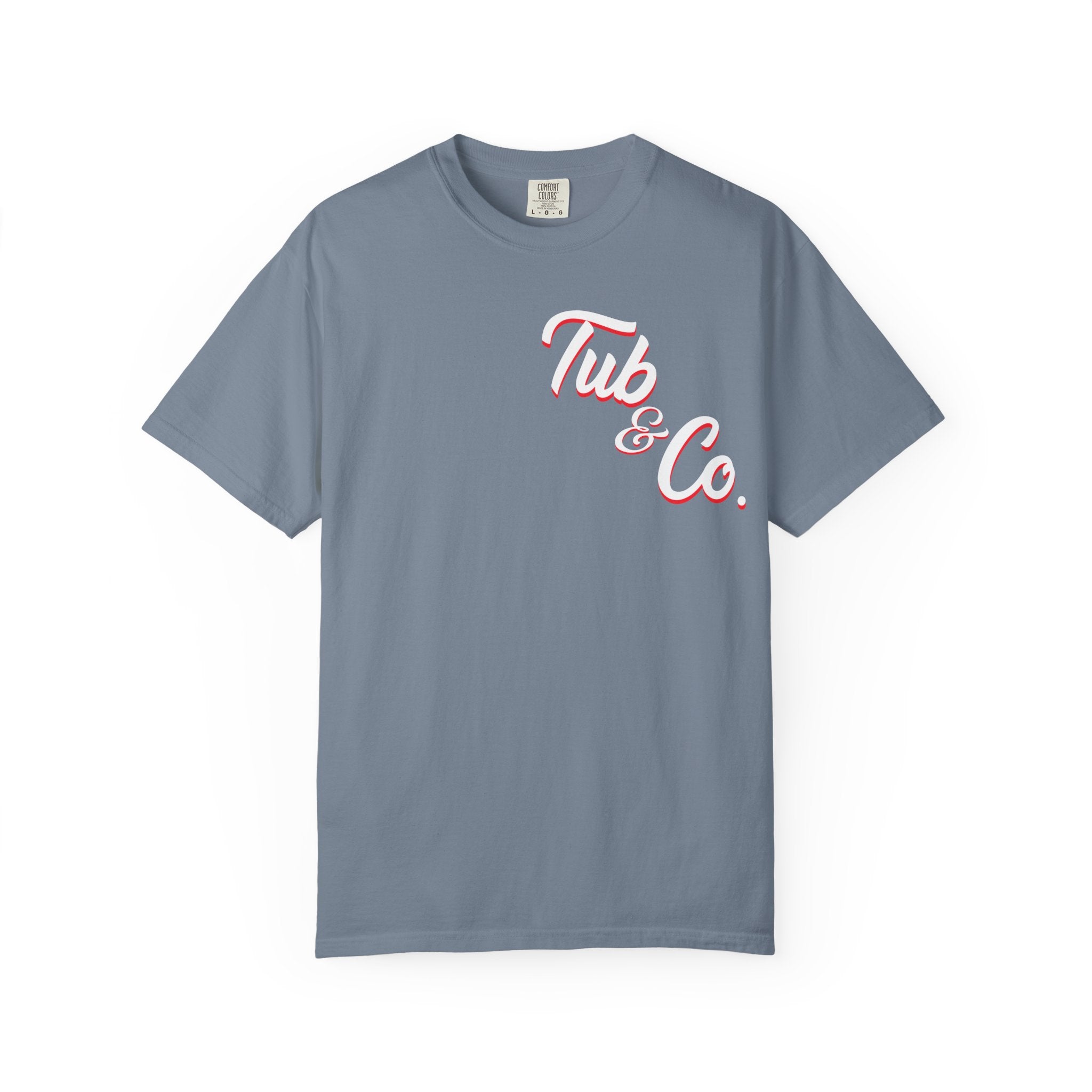 The Tub & Co. Red Drop One Tee
